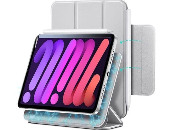 Magnetisk deksel for iPad mini 6/A17 Pro ESR Rebound (grå)