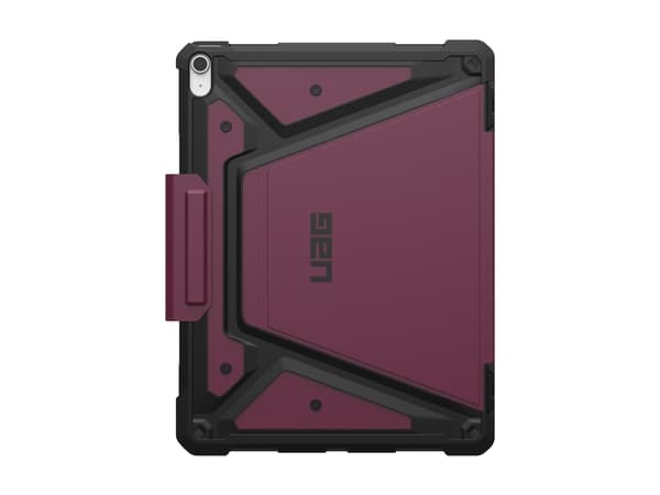 UAG - Lommebok for nettbrett - robust - polyuretan (PU) - bordeaux - for Apple 13-inch iPad Air M2 Wi-Fi, M2 Wi-Fi + Cellular, M3 Wi-Fi, M3 Wi-Fi + C