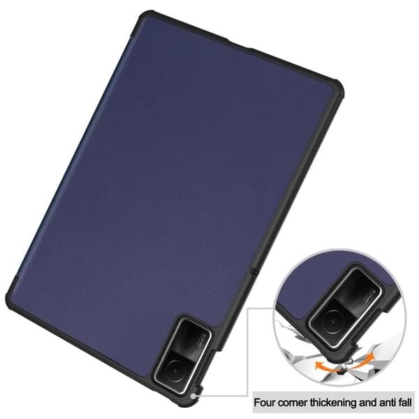 Xiaomi Redmi Pad SE Fodral Tri-fold - Mörkblå