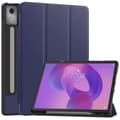 Miniatyrbild 1 av 10: För Lenovo Idea Tab Pro Fodral Tri-Fold Stativ Skal med pennhållare - MörkBlå