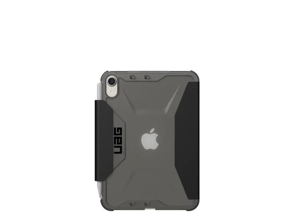 UAG Rugged Case for iPad Mini (6th Gen, 2021) [8.3-inch] - Plyo Black/Ice - Vikbart fodral för surfplatta - svart, is - 8.3" - för Apple iPad mini (6