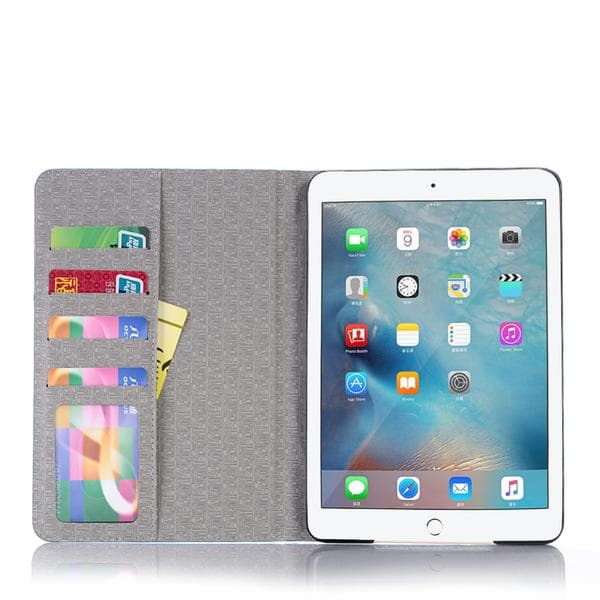 Plånboksfodral iPad Mini 4 - 5 Färger, Krokodilmönster