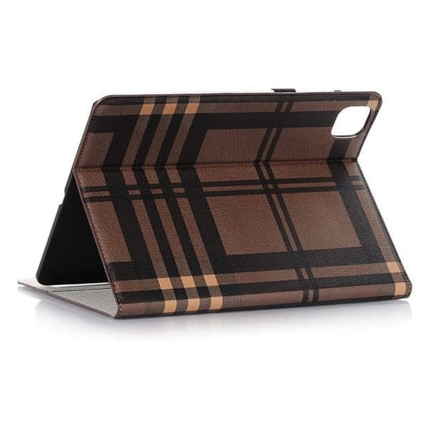 Plånboksfodral iPad Air 11" (2025) Rutmönster - 3 Färger