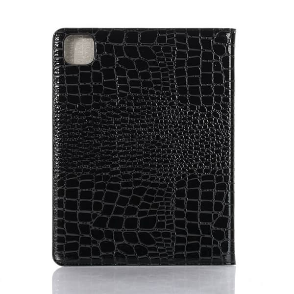 Plånboksfodral iPad Air 10,9" (2022) Krokodilmönster Svart
