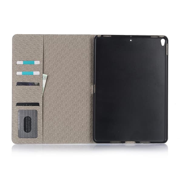 Plånboksfodral iPad 10,2" (2020) Rutmönster - 3 Färger