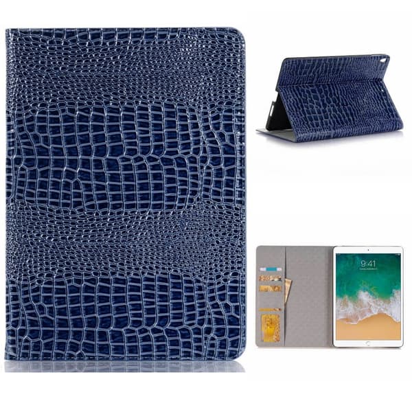 Plånboksfodral iPad Air 10,5" (2019) Krokodilmönster - 5 Färger