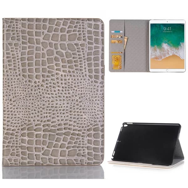 Plånboksfodral iPad Air 10,5" (2019) Krokodilmönster - 5 Färger