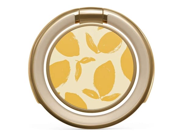 Burga - Holder for mobiltelefon, beskyttelsesdeksel til mobiltelefon - Lemon Tart - gull
