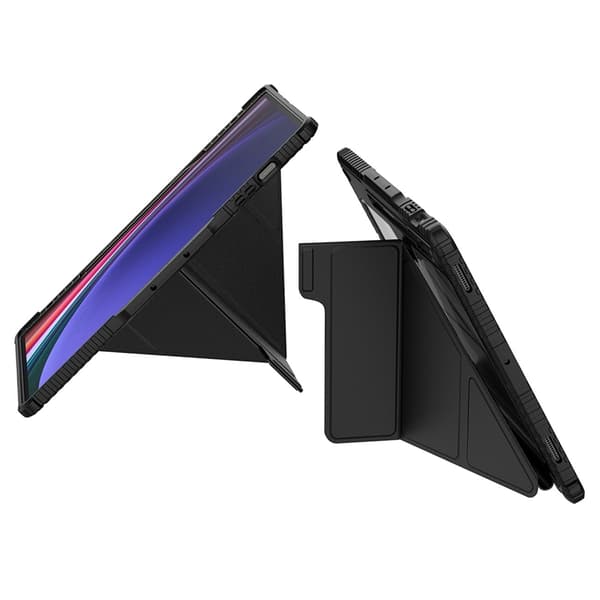 Nillkin Galaxy Tab S9 Fodral Läder Bumper - Svart