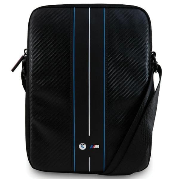 BMW Tablet Väska 10'' Carbon & Blå Stripe - Svart