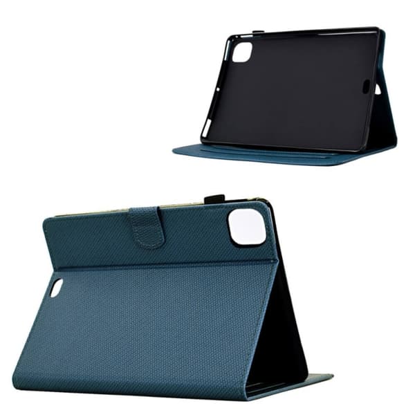 Fodral iPad Air (2024) M2 Vävmönster - Blå