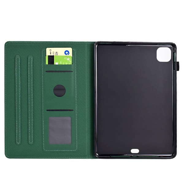 Fodral iPad Air (2022) Vävmönster - Grön