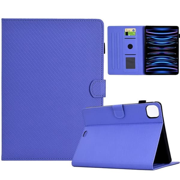 Fodral iPad Air (2022) Vävmönster - Lila