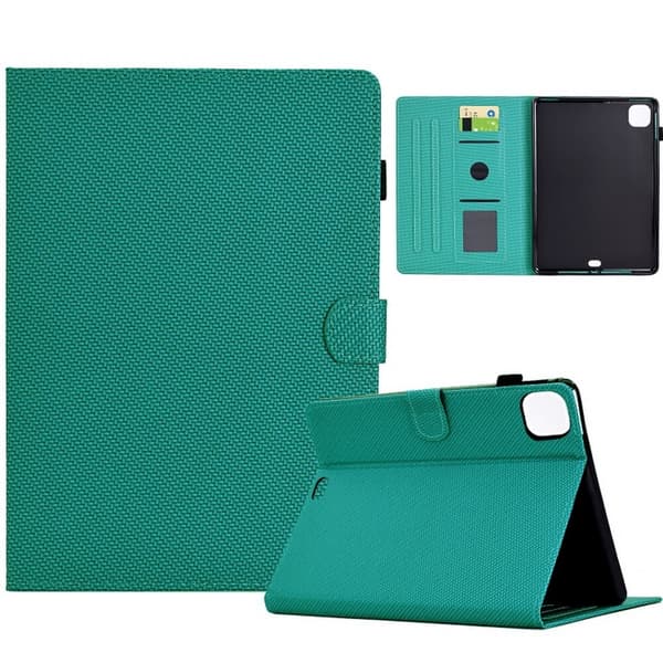 Fodral iPad Air (2022) Vävmönster - Turkos