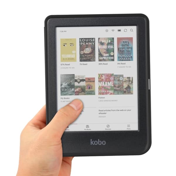 Kobo Clara Colour / Clara BW eReader Nettbrettveske - Svart