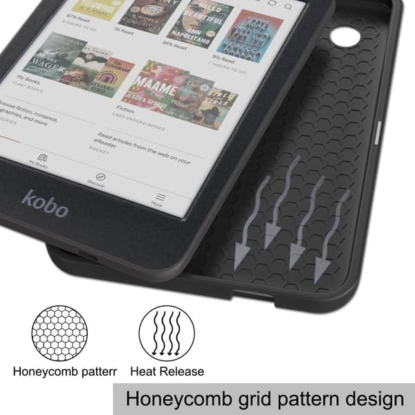 Kobo Clara Colour / Clara BW eReader Nettbrettveske - Svart