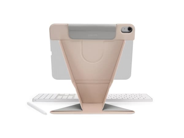 Pipetto Origami No6 Stand case, metallic pink - iPad Air 11" (2025/2024)/ iPad Air 10.9" (2022/2020)