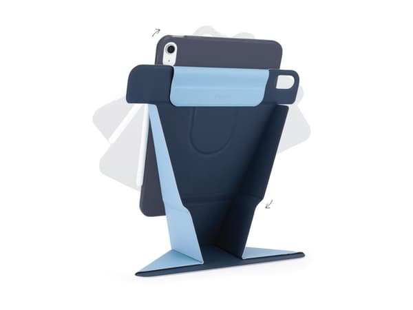 Pipetto Origami No6 Stand case, dark blue - iPad Air 11" (2025/2024)/ iPad Air 10.9" (2022/2020)
