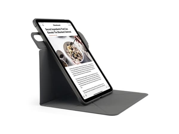 "Pipetto Origami No6 fodral med stativ för iPad Air 11 (2024) / iPad Air 10.9 (2022/2020) - svart