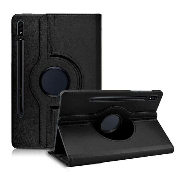 Samsung Galaxy Tab S10 Plus - Fodral 360° Roterbar Svart