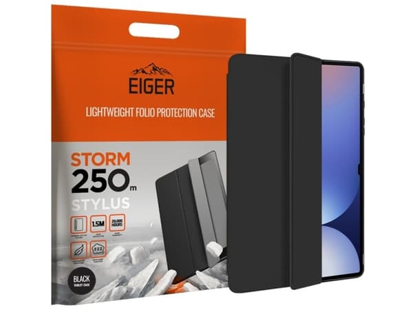 Eiger Storm Stylus 250m Fodral Galaxy Tab S10 FE svart