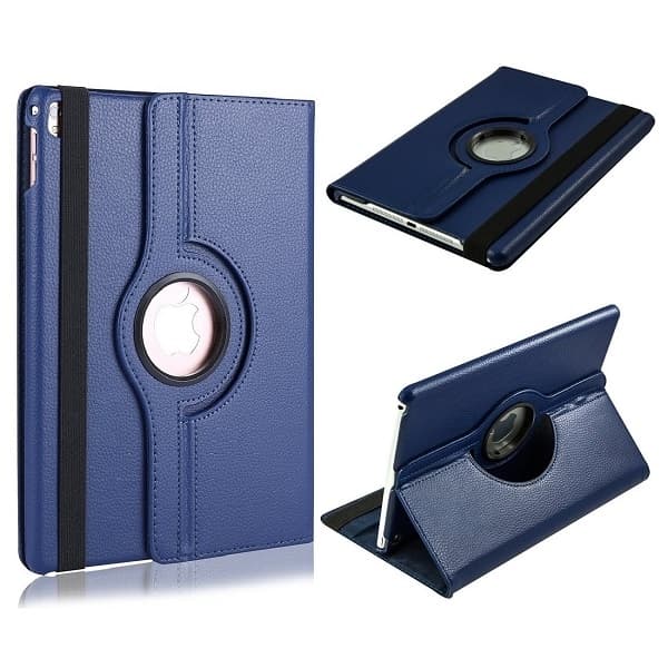 iPad mini 6th Gen 2021 / 7th Gen 2024  - Fodral Roterbar 360° - Blå