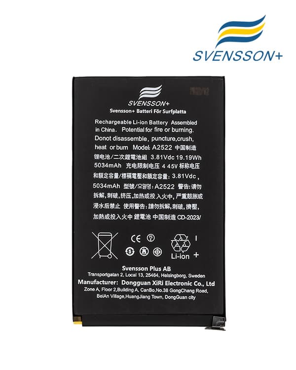 Svensson Plus Battery For iPad Mini 6 8.3-inch 2021