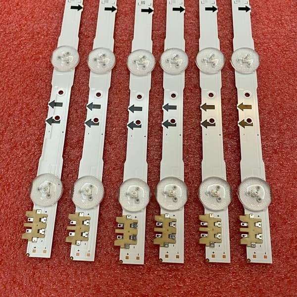 LED-taustavalo nauha, yhteensopiva Samsung UE50J5500AW ja UE50H5500AW:n kanssa.