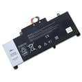 Miniatyrbillede 1 af 5: Laptopbatteri, 3.7V spænding, 18WH kapacitet, 2-celle design