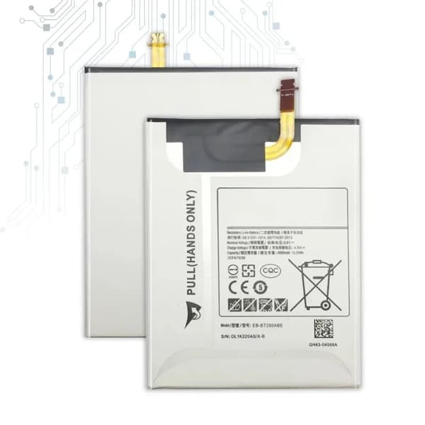 Ersättningsbatteri för Tablet A 7.0, 4000mAh kapacitet, CE-certifierat,EB-BT280ABE 2st