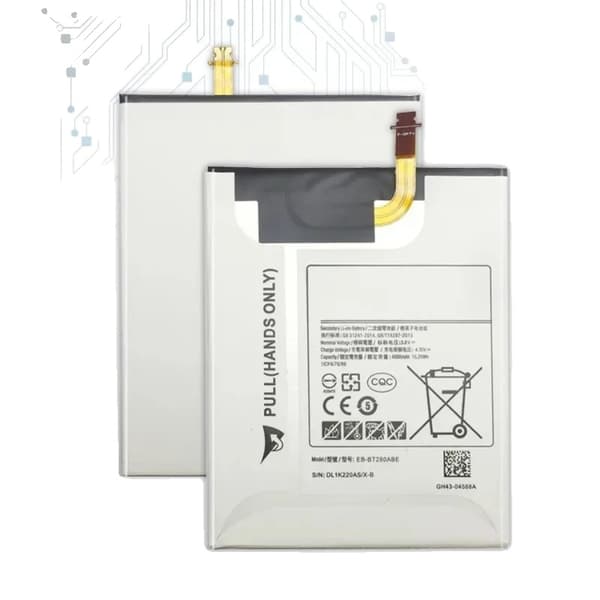 Ersättningsbatteri för Tablet A 7.0, 4000mAh kapacitet, CE-certifierat,EB-BT280ABE 2st