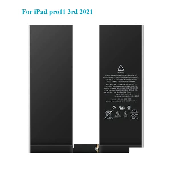 iPad Pro 11 Batteri, 7540mAh Kapacitet, Universel Kompatibilitet,Pro11 3. 2021