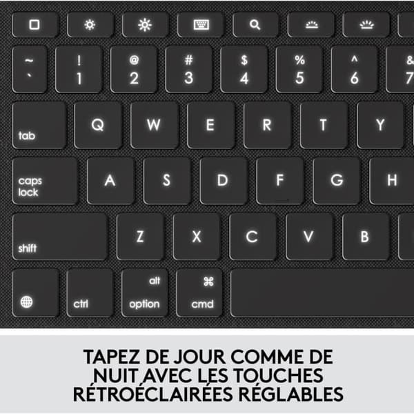 LOGITECH Keyboard Combo Touch IPAD Graphite