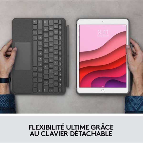 LOGITECH Keyboard Combo Touch IPAD Graphite