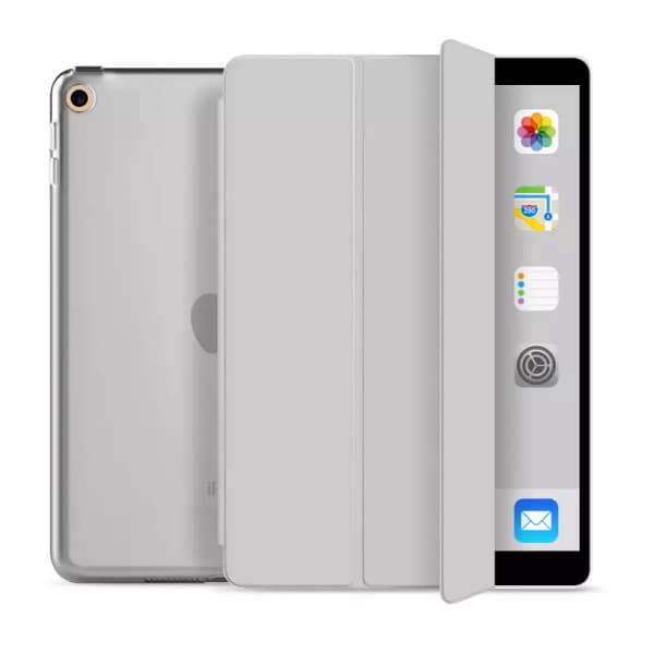 Nordic Accessories iPad 7 (2019), iPad 8 (2020) ja iPad 9 (2021) - 10,2 tuuman kansi. Harmaa