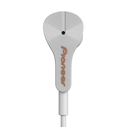 Pioneer Rayz SE-LTC3R-W - Earphones with microphone - in-ear - wired - active noise cancellation - Lightning - Ice - for Apple 10.5" iPad Pro, 9.7" iP