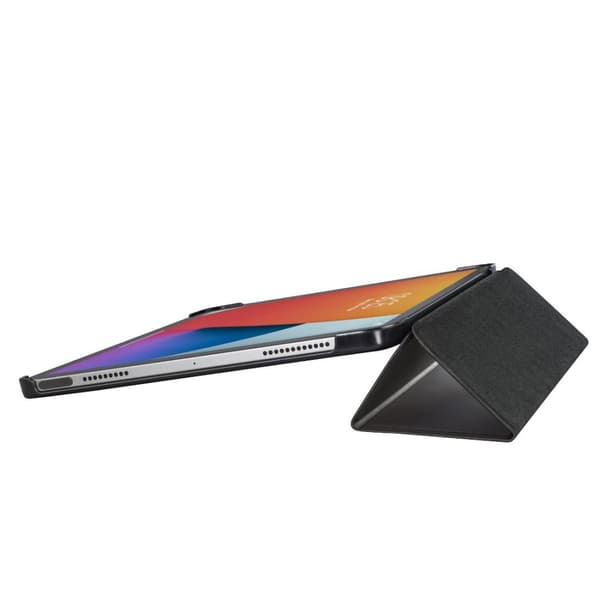 Hama "Fold" - Flip case for tablet - polyurethane - black - 10.9" - for Apple 10.9" iPad Air (4th generation) (00216408)