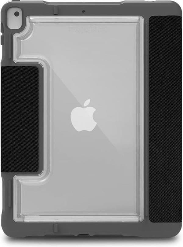 Dux Plus duo etui| Apple iPad 10.2" 2019| sort/gennemsigtig | (STM-222-236JU-01)