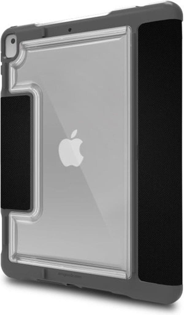 Dux Plus duo etui| Apple iPad 10.2" 2019| sort/gennemsigtig | (STM-222-236JU-01)