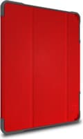 Miniatyrbillede 2 af 10: STM dux Plus Duo - Flip-etui til tablet - polycarbonat, termoplastisk polyurethan (TPU) - rød - til Apple 10,2" iPad (7. generation)