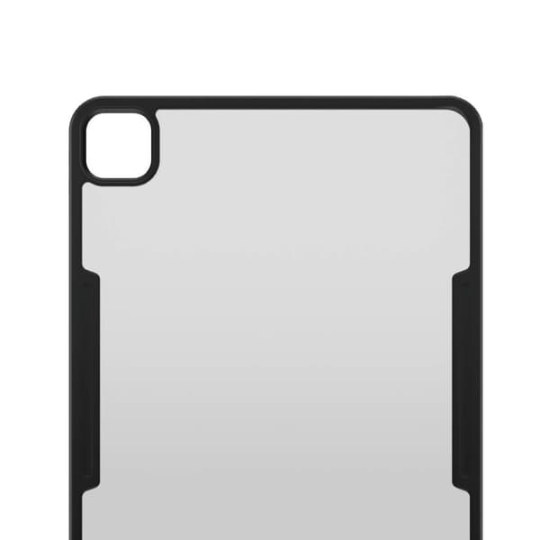 PanzerGlass ClearCase - Black Edition - bagcover til tablet - plastik, hærdet glas - til Apple 27,90 cm (11") iPad Pro (1. generation, 2. generation,