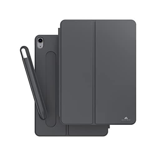 Black Rock Magnetic Case Cover Passar Apple iPad Air 5th Generation 2022 10,9 tum I Stötsäker Smart Cover Pennhållare (svart)