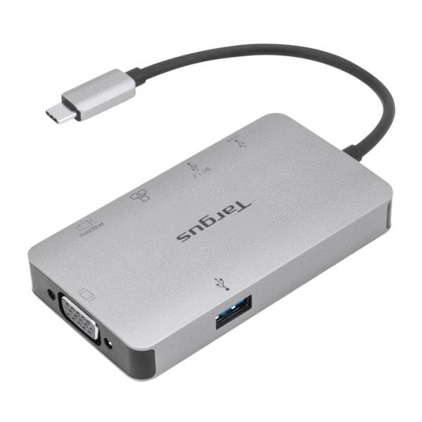 Targus DOCK419 Kabelansluten USB 3.2 Gen 1 (3.1 Gen 1) Typ-C Grå