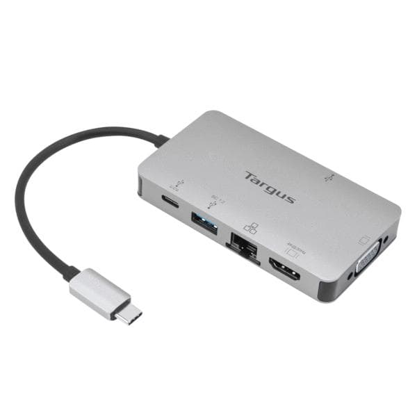 Targus DOCK419 Kabelansluten USB 3.2 Gen 1 (3.1 Gen 1) Typ-C Grå