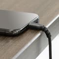 Pikkukuva 4 / 6: StarTech.com Premium USB-A-Lightning-kaapeli 2 m musta - USB Type A - Lightning Charge & Sync -latauskaapeli - Vahvistettu aramidikuiduilla - Apple MF