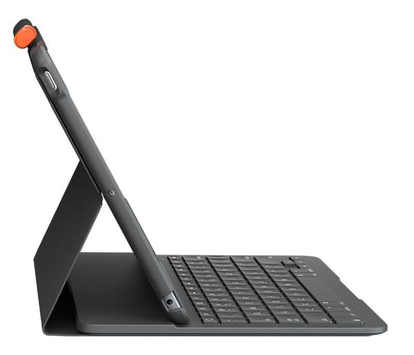 Logitech Slim Folio Graphite Bluetooth QWERTZ tysk