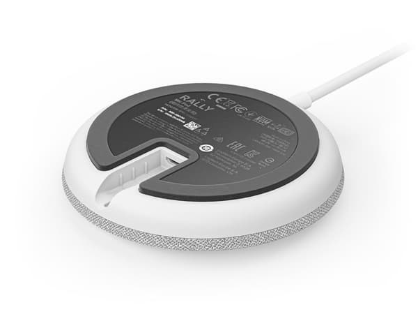 Logitech Rally Mic Pod White Table -mikrofoni