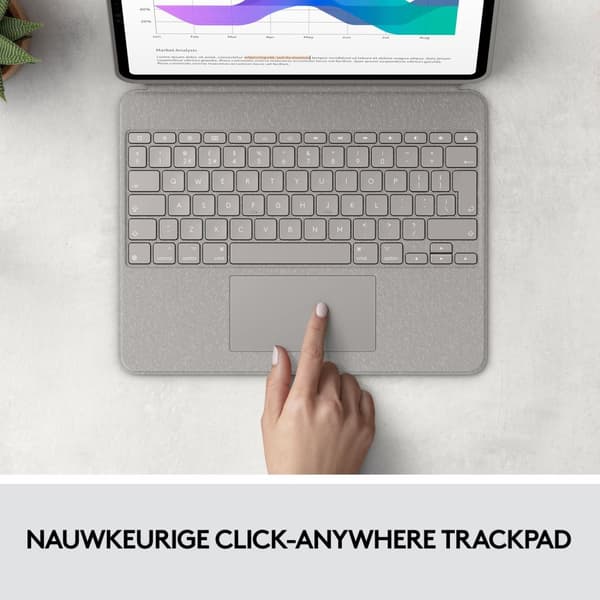 Logitech Combo Touch för iPad Pro 12,9-tum (5:e generationen)