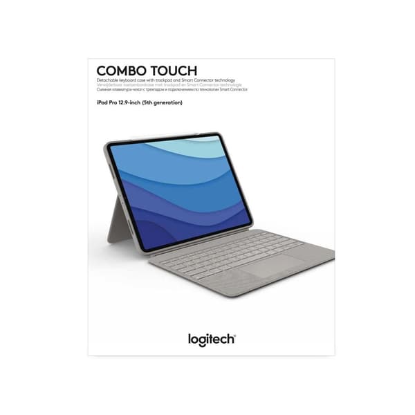 Logitech Combo Touch för iPad Pro 12,9-tum (5:e generationen)