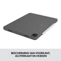 Miniatyrbillede 3 af 11: Logitech Combo Touch Grey Smart Connector QWERTZ Tysk